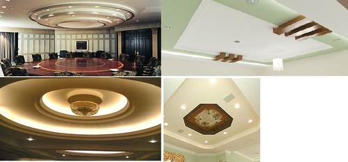 Manufacturers Exporters and Wholesale Suppliers of Gypsum False Ceiling Works New Delhi Delhi